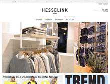 Tablet Screenshot of hesselinkmode.nl